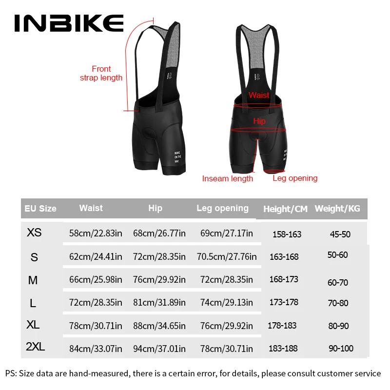 INBIKE hommes vtt cyclisme cuissard vélo pantalon d'équitation homme professionnel vélo Shorts pour