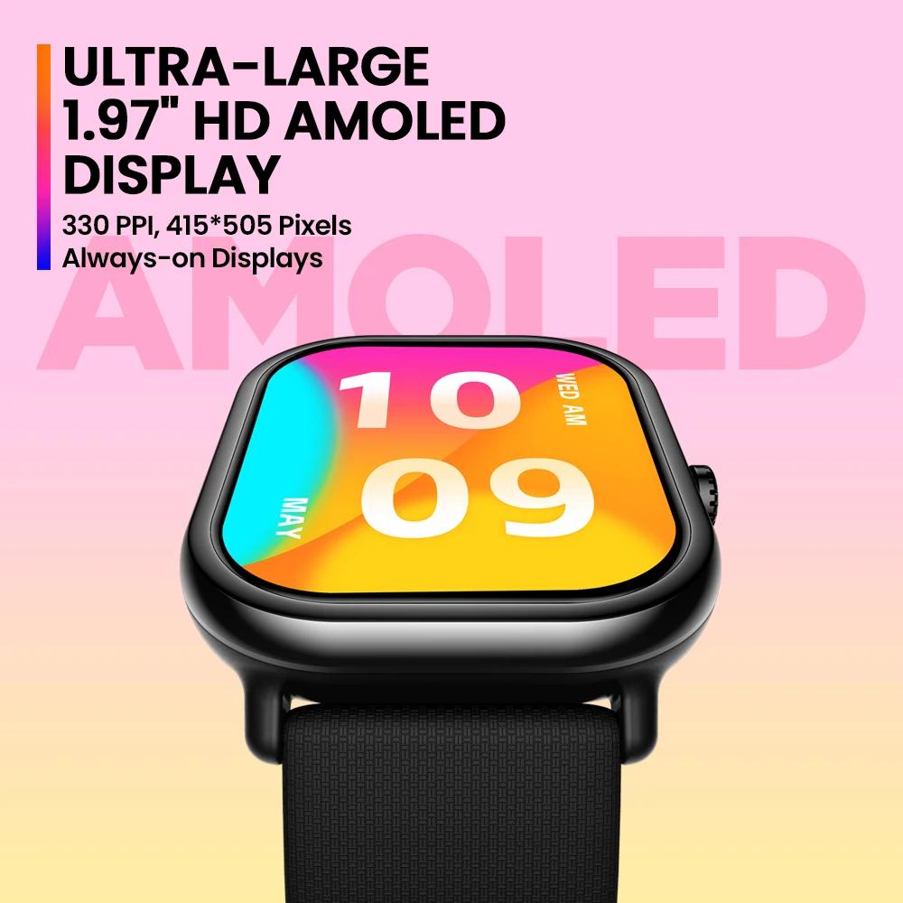 Nouveau Zeblaze GTS 3 Pro appel vocal montre intelligente Ultra-grande HD AMOLED écran santé et Fitn