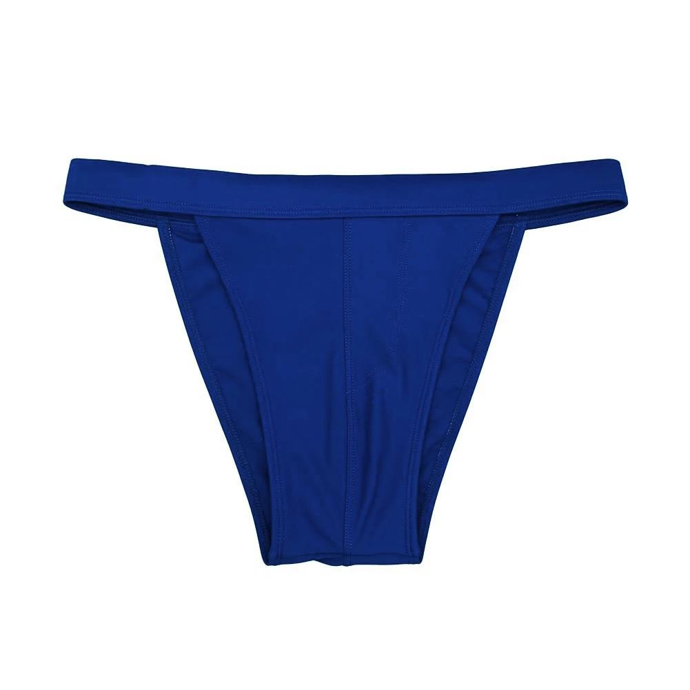 Slip de bain homme confortable - Maillot séchage rapide sans couture couleur unie été