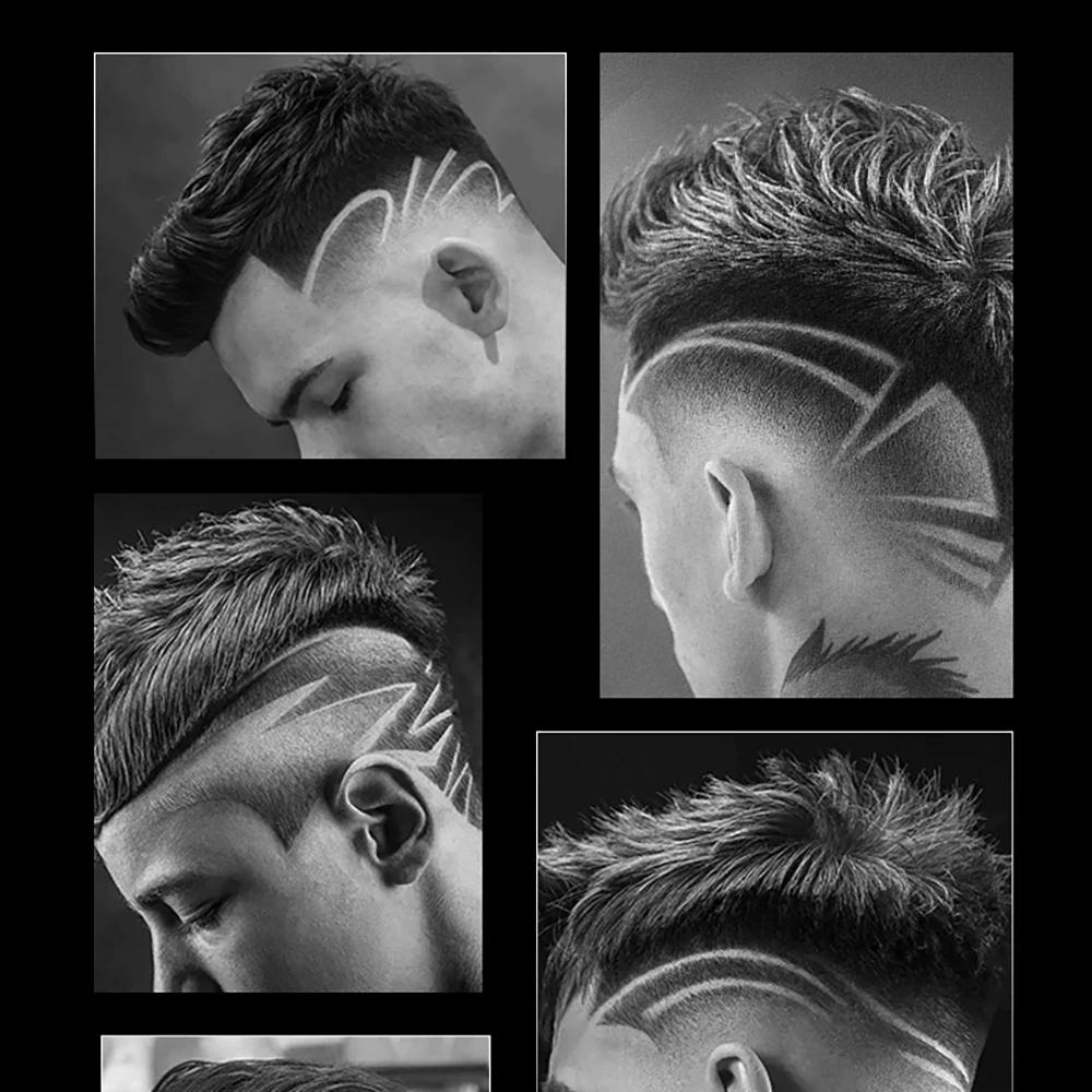 Kemei-Tondeuse à cheveux électrique aste sans fil KM-2299 Tondeuse à cheveux de type C Barbier ontar
