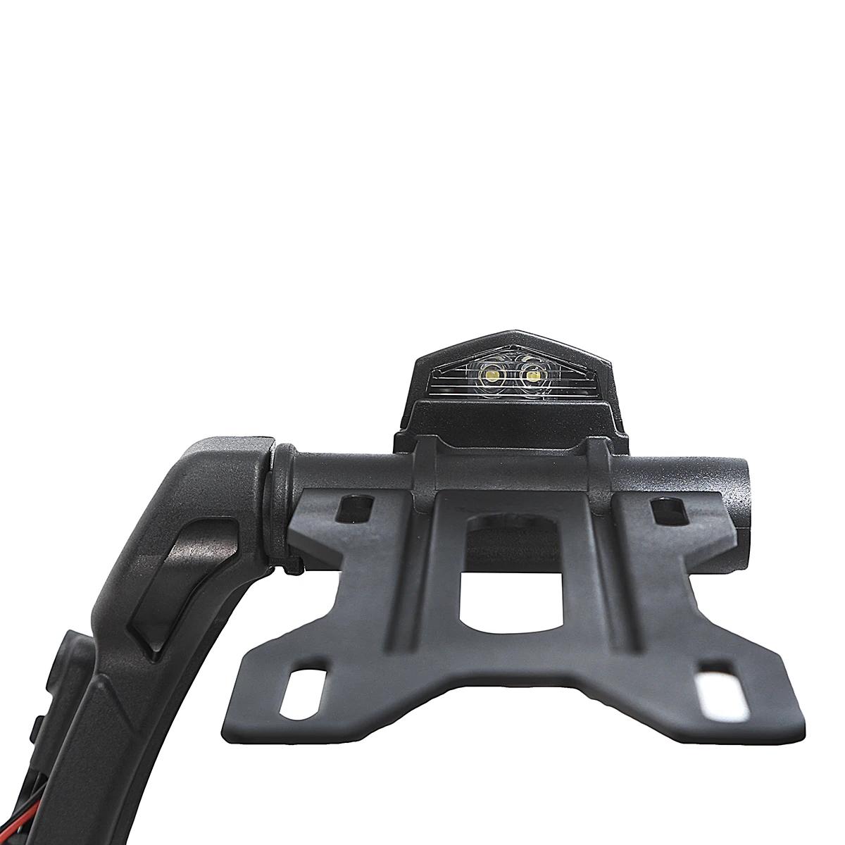 Support de plaque d'immatriculation réglable noir pour moto, pour Indian 2017 – 2023 Scout soixante