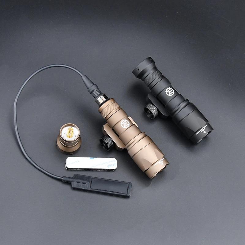 WADSN Airsoft Surefir M600C M600 M300 Lampe tactique de reconnaissance AR15 pour fusil, lampe torche
