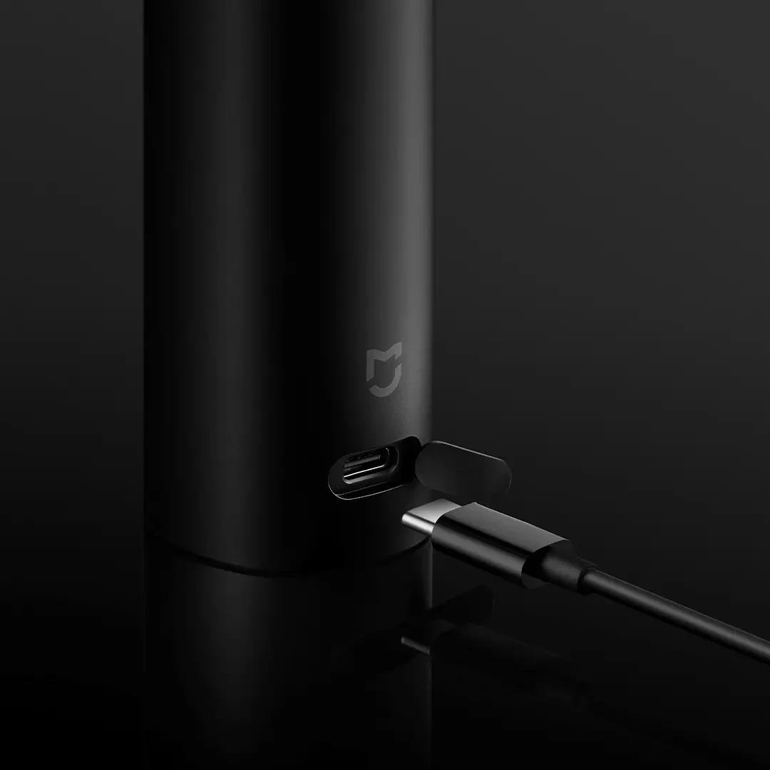 Rasoir électrique Mijia S500 original, rasoir humide et sec, étanche, double lame, tête 3D, tondeuse