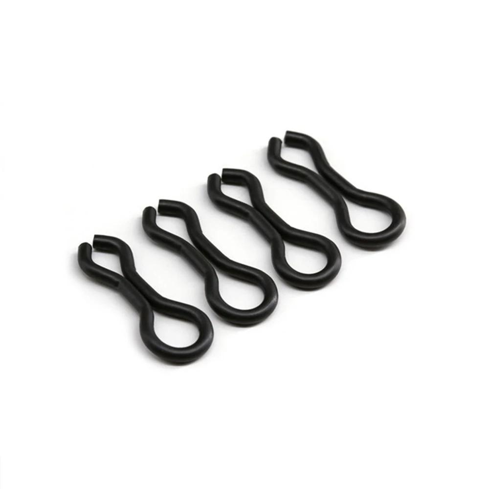 Anneaux Splay pour carpe noir mat, 1000 pièces, boucle pivotante, Leader, yeux plombs, connecteur de