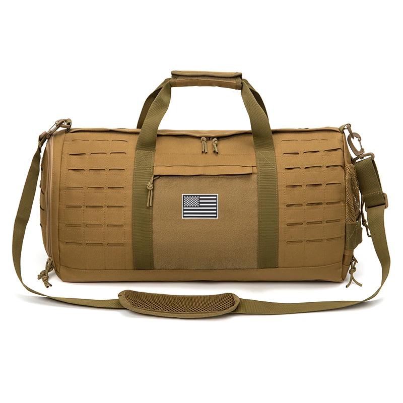 Sac de Sport 40l, sac de voyage tactique pour hommes, sac d'entraînement physique avec chaussures, b