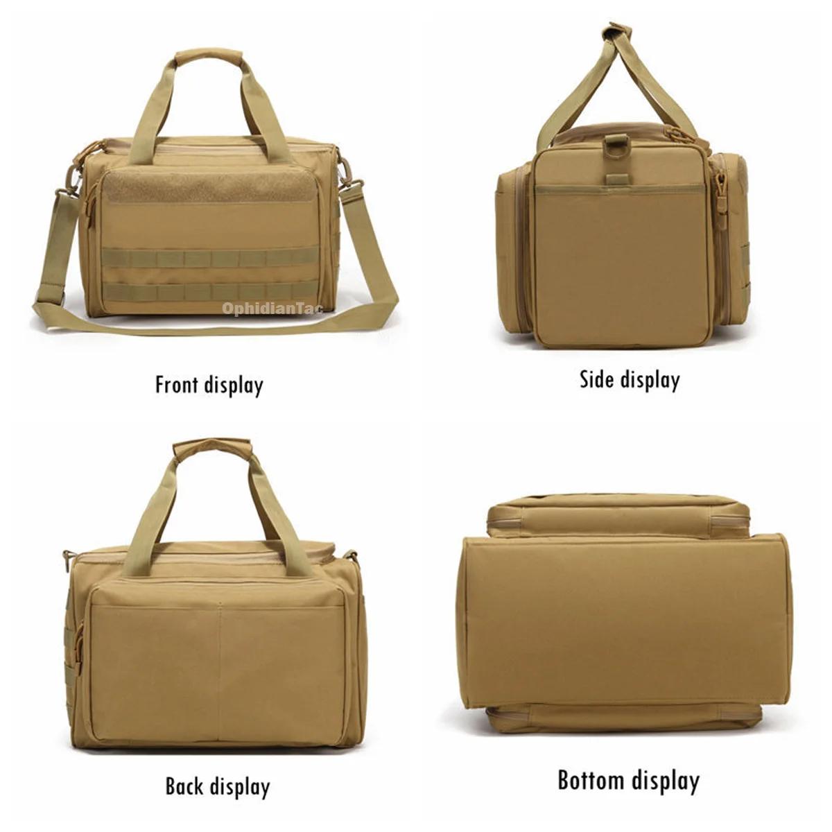 Sac de plage pour entraînement de chasse en plein air, sacs pour pistolet Molle, escalade, randonnée