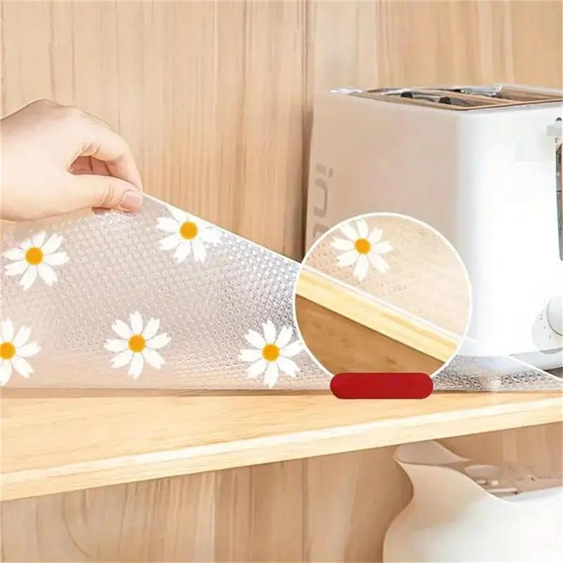 AndrShelf-Destroy Liner pour armoires de cuisine, 1 rouleau, Oligétanche, tampon de réfrigérateur, c