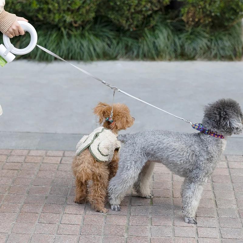 MOESTAR 2022 Laisse rétractable UFO pour animaux de compagnie 2 plus 3,0 m, laisse de traction flexi