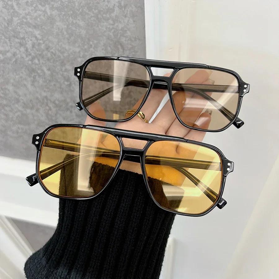 Marque lunettes De soleil carrées femmes hommes mode classique lunettes De soleil femme mâle concept