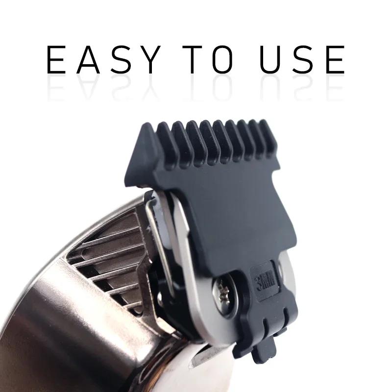 Peigne limite pour tondeuse à cheveux professionnelle, 3 pièces, protections universelles pour Mades