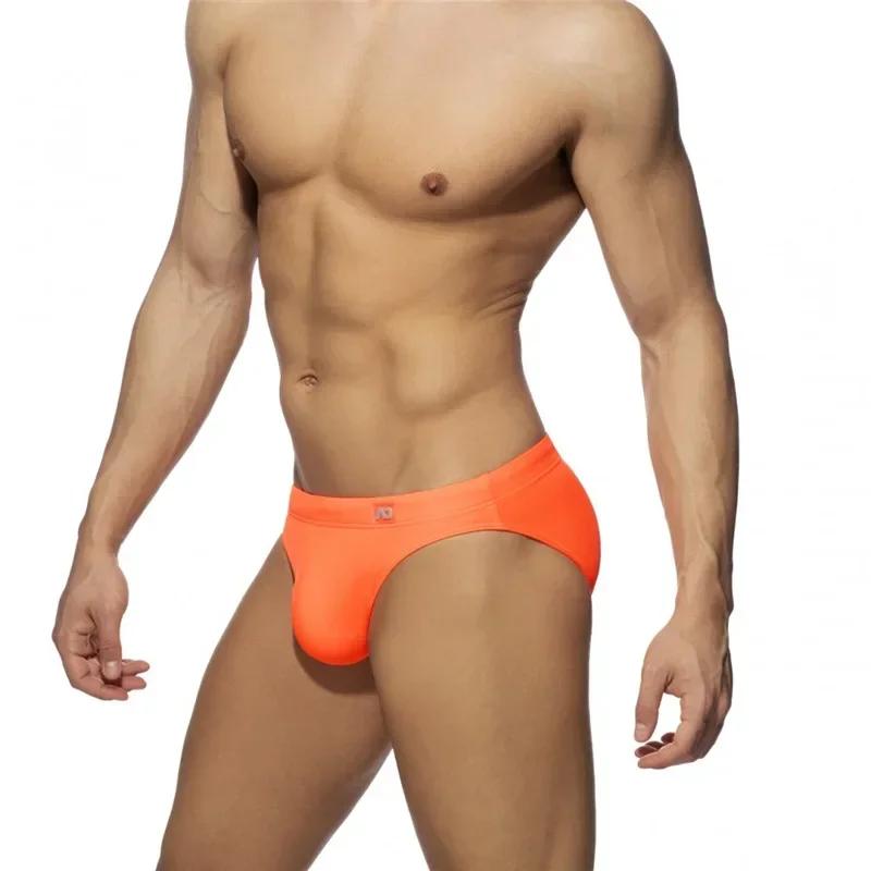 Maillot de bain push-up néon pour hommes - Bikini brésilien sexy pour plage et surf