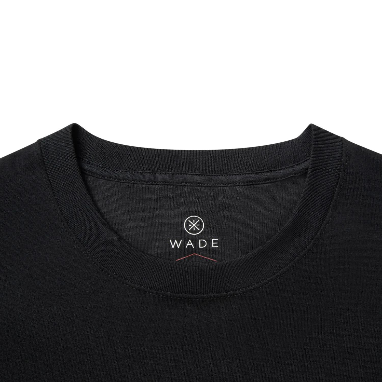 Li-ning hommes Wade sport T-shirts 49% Polyester 46% coton 5% élasthanne coupe ample doublure confor