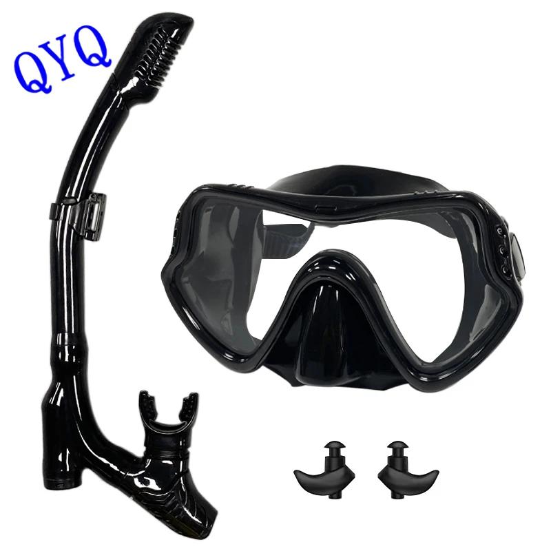 QYQ Masque de plongée Snorkel professionnel Masque de plongée et lunettes de plongée Lunettes de plo