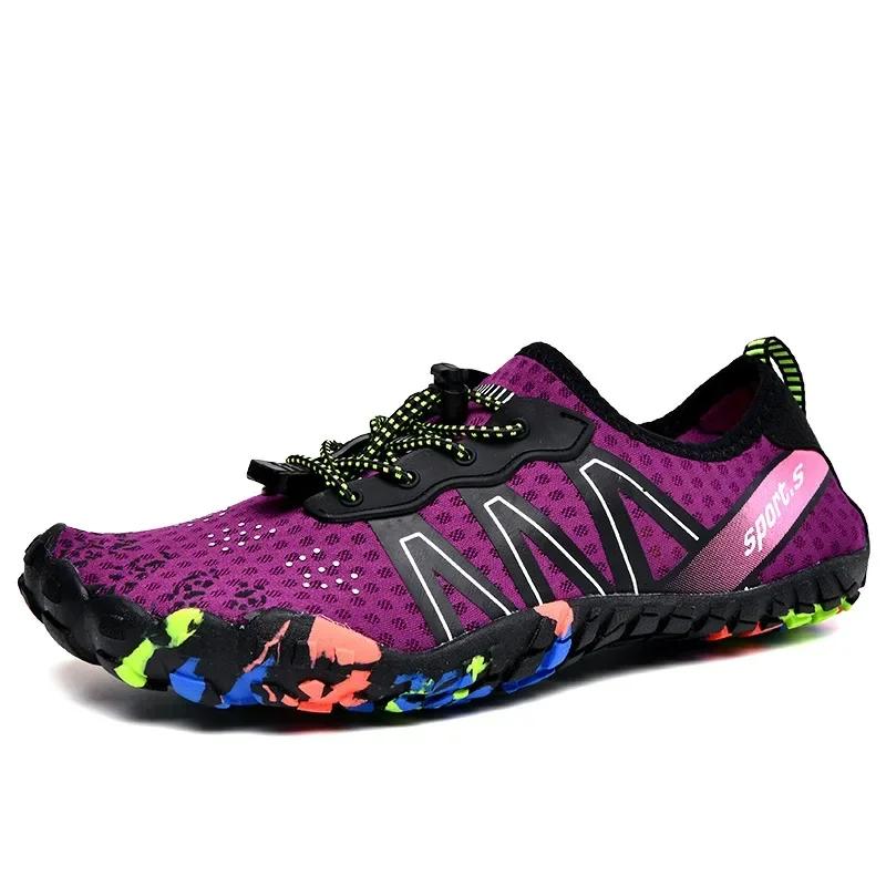 Chaussures de pataugeoire pour hommes et femmes, baskets de natation, nu-pieds, sandales de plage, c