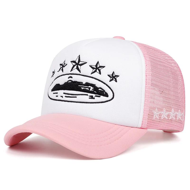 Nouveau chapeau en maille cinq étoiles pour hommes, chapeau Hip Hop de rue pour femmes, pare-soleil