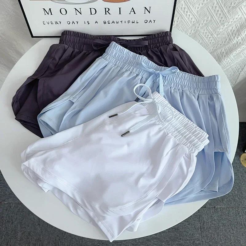 Shorts de sport de yoga taille haute pour femmes, shorts athlétiques respirants à séchage rapide, do