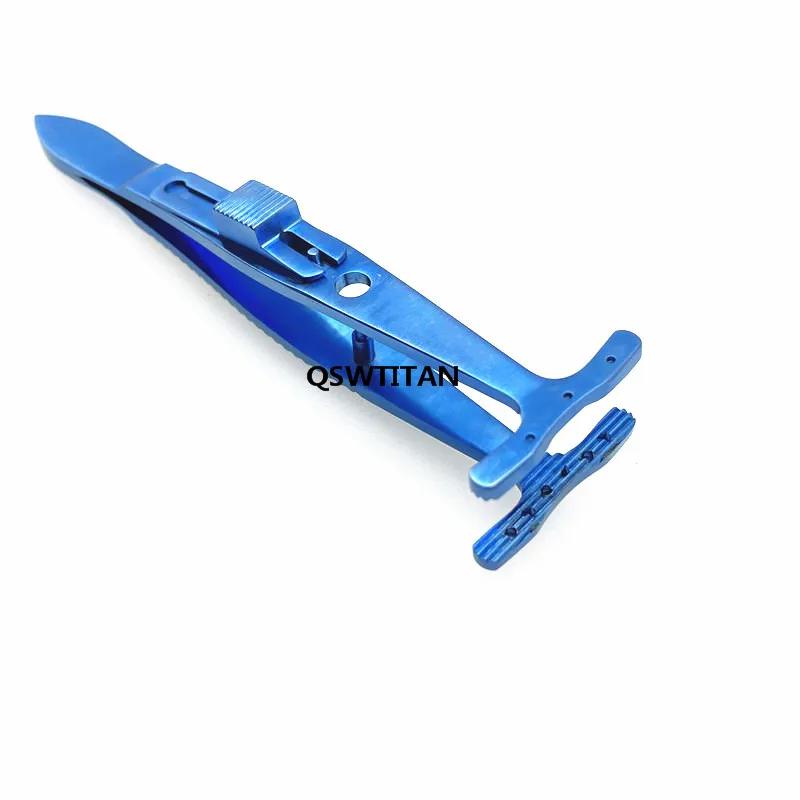 Pince à épiler réutilisable pour la propordu strabisme, en titane, générateur des yeux, instrument,