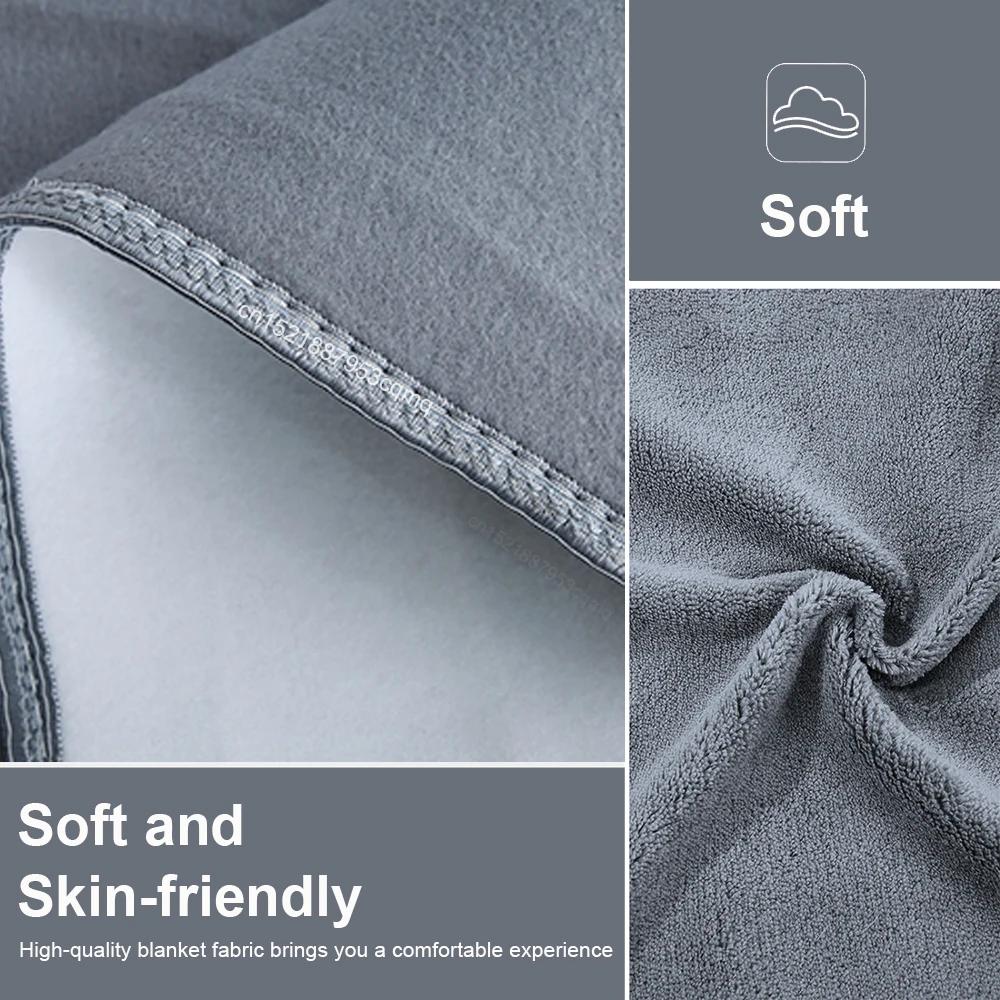 Couverture chauffante électrique avec thermostat automatique, matelas de lit, chauffe-corps double,