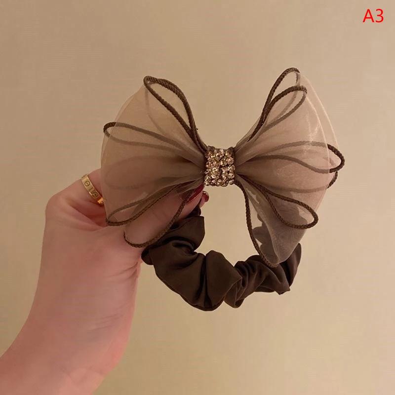 Nouveaux accessoires pour cheveux : Élastiques, attaches, chouchous en maille, bandeaux et coiffes p