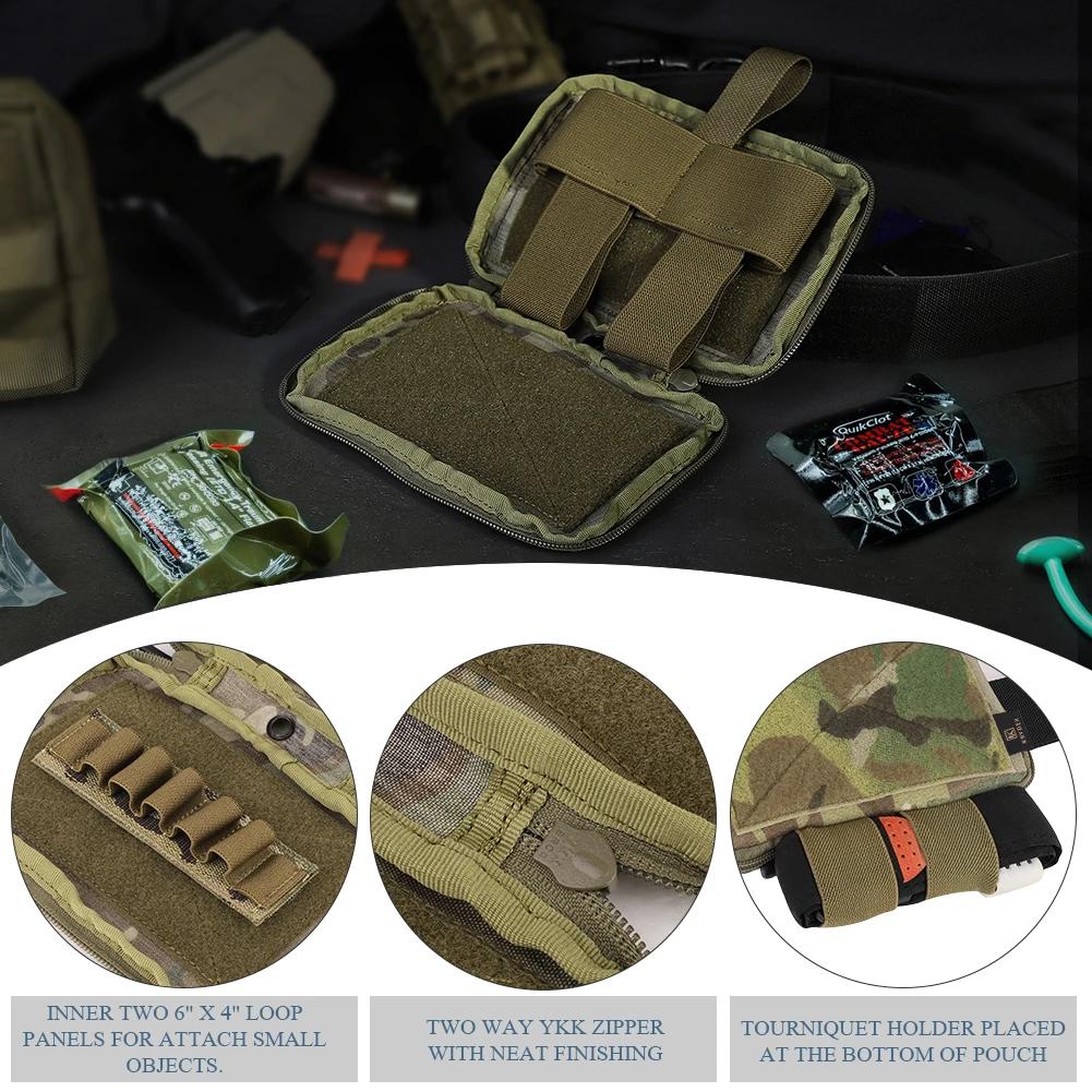 KRYDEX ceinture tactique TRA MED1 pochette médicale EMT pochette utilitaire de premiers secours IFAK