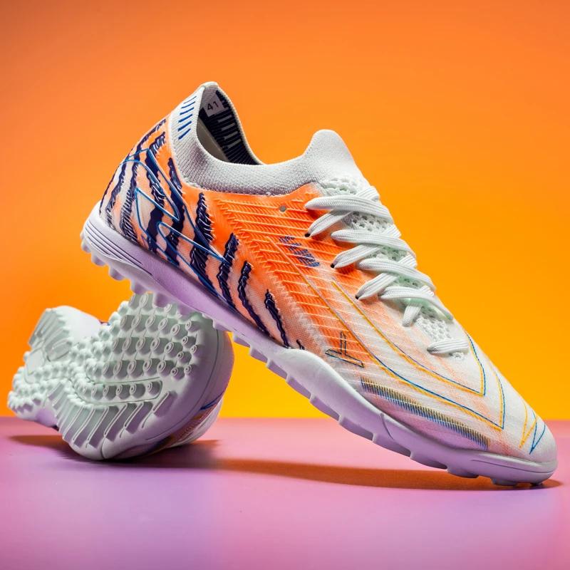 Chaussures de football de sport TF/FG de haute qualité, confortables, respirantes, personnalisées et
