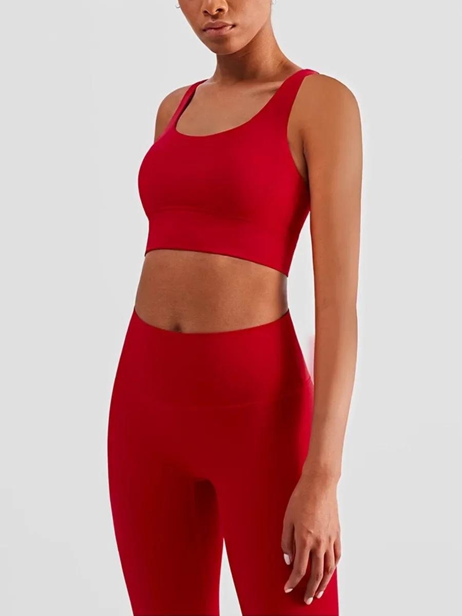 Costume Yoga 2 pièces femme - Tenue sport Pilates Fitness soutien-gorge leggings entraînement
