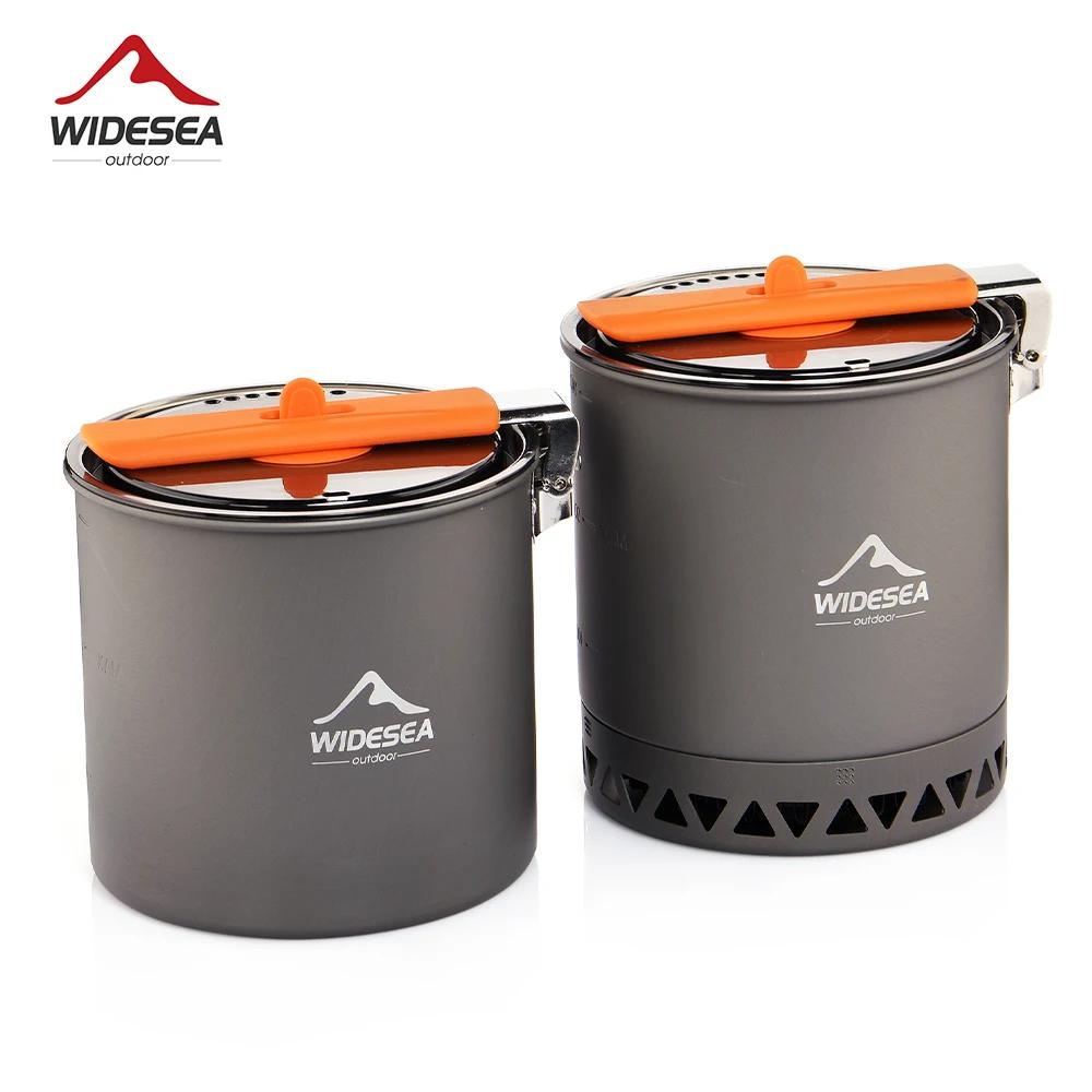 Widesea vaisselle pour Camping 1,6 L Pot plats touristiques tourisme randonnée pique-nique fournitur