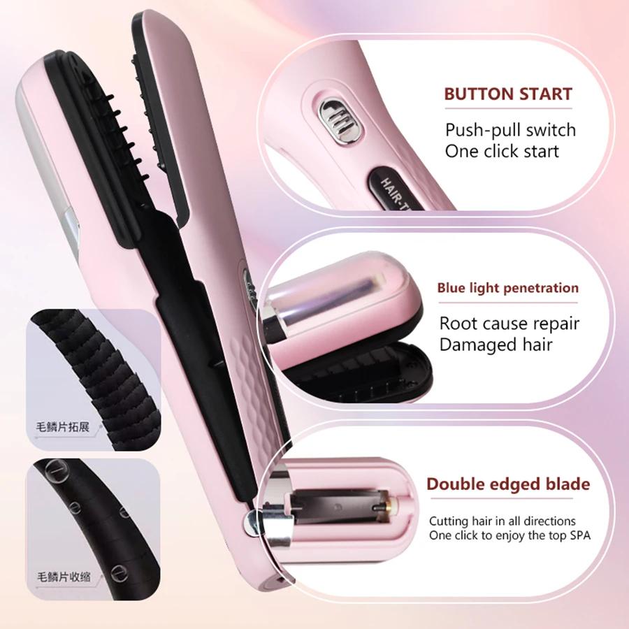 Machine à couper les extrémités des cheveux, tondeuse à pointes fourchues, dissolvant automatique d'
