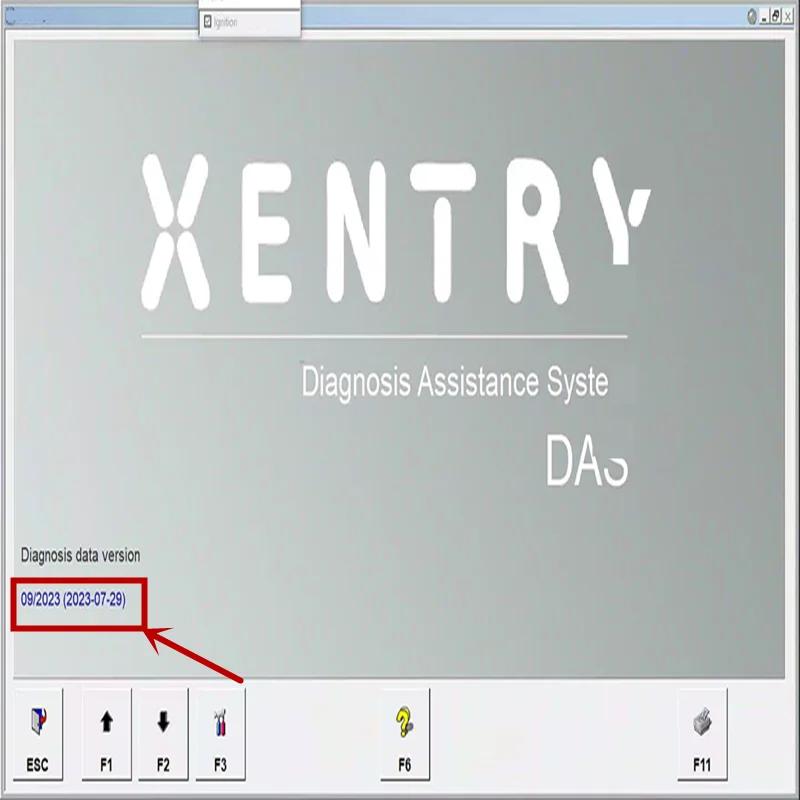 Le plus récent logiciel 2023.12 MB STAR sd C4/C5/C6 xentry DAS installer ou mise à niveau en ligne x