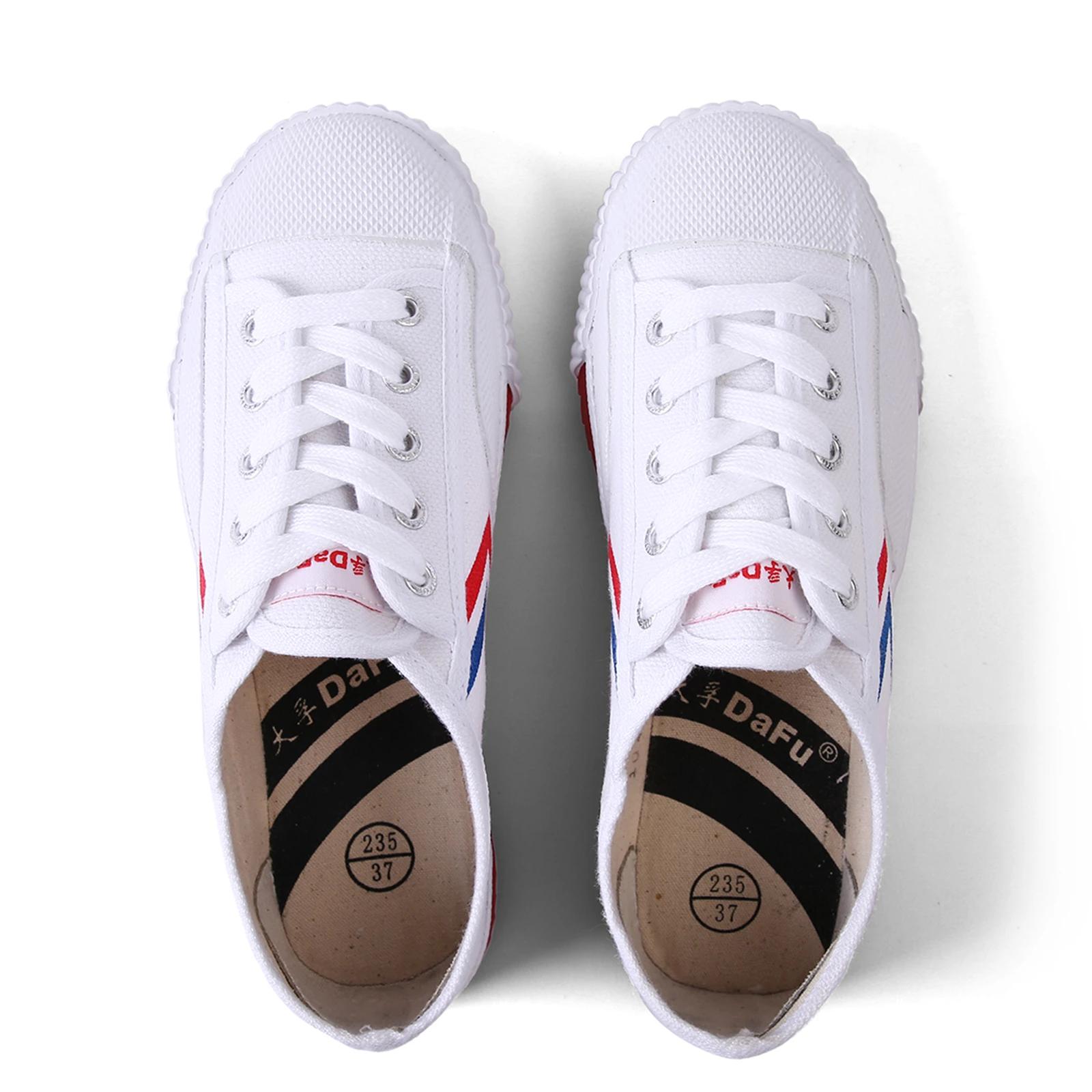 Dafu Original toutes les chaussures blanches style classique arts martiaux hommes femmes baskets