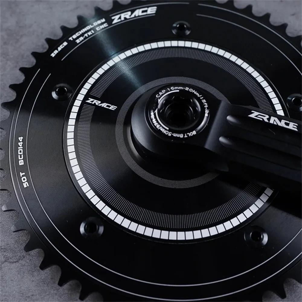 NOUVEAUX vélos de piste ZRACE ZR-TK1/plateau à engrenages fixes cyclisme CNC BCD144, 144BCD, BCD 144