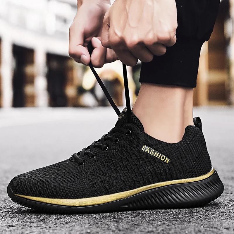 Chaussures de course respirantes pour hommes et femmes, baskets légères antidérapantes pour l'extéri