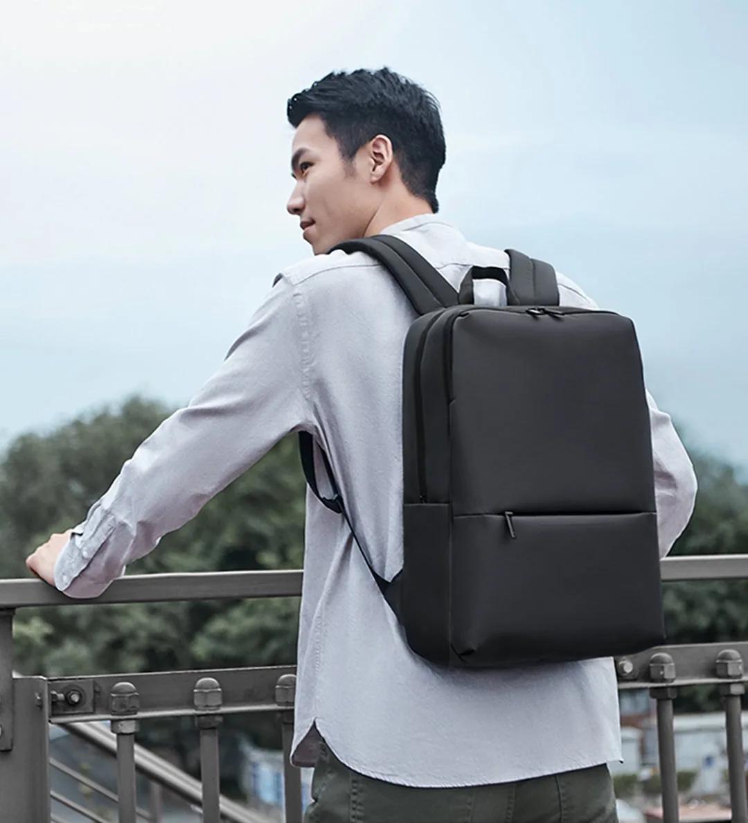 Xiaomi-Sac à dos d'affaires classique pour hommes et femmes, sac pour ordinateur portable, grande ca