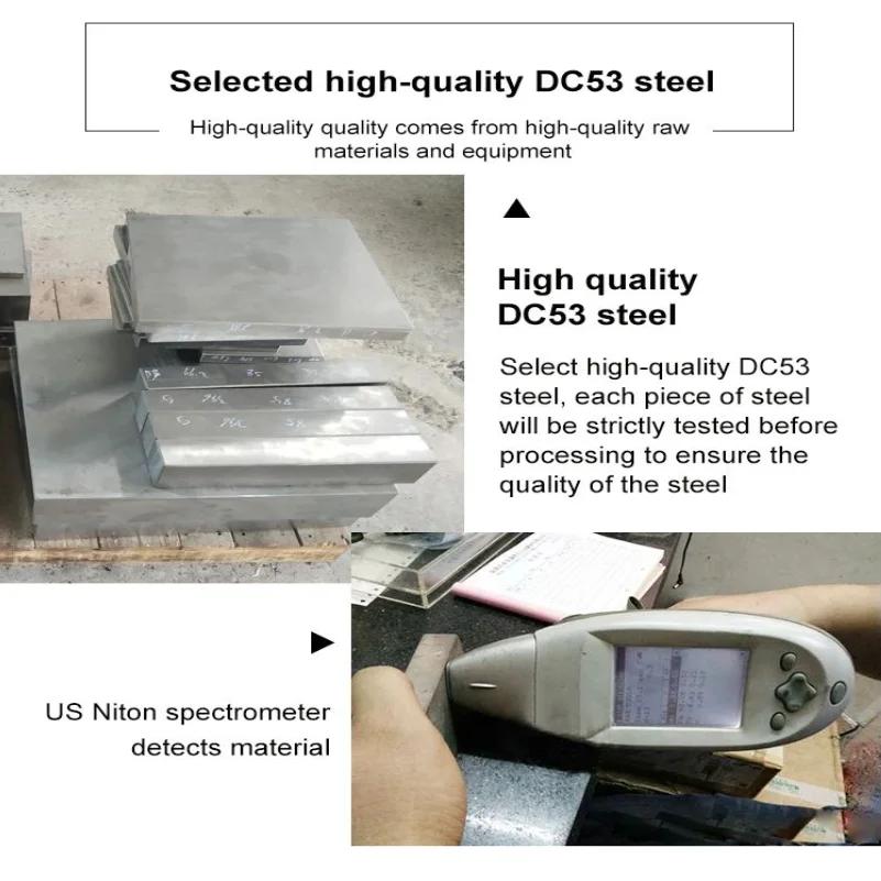 Lames de sertissage pour terminaux BORX OTP, Lame en acier pour applicateur de bornes, pour machine