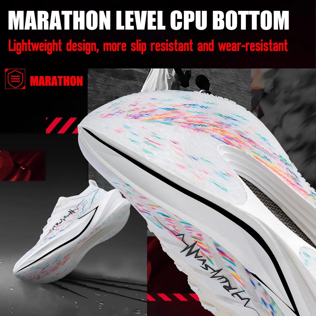 Chaussures de sport en carbone IRUNSVAN T800, chaussures de course professionnelles pour marathon, c