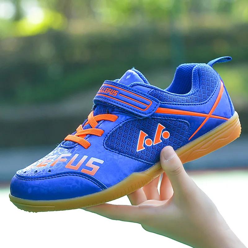 Original LEFUS enfant petite taille crochet boucle chaussures de Tennis de Table hommes femmes Sport