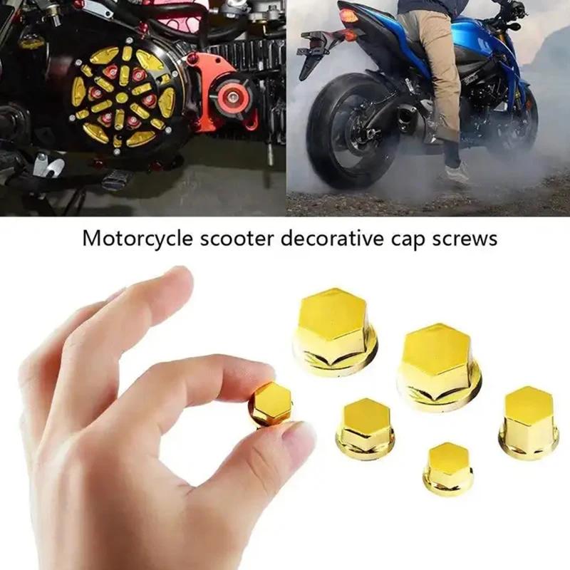 Couvercle de tête de Modification de moto, 30 pièces, accessoires vis, pièces décoratives pour Yamah