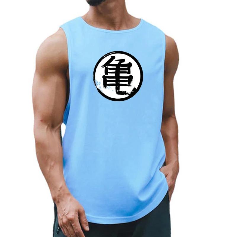 Hommes musculation respirant Stretch Singlets salle de Sport course Fitness entraînement sans manche