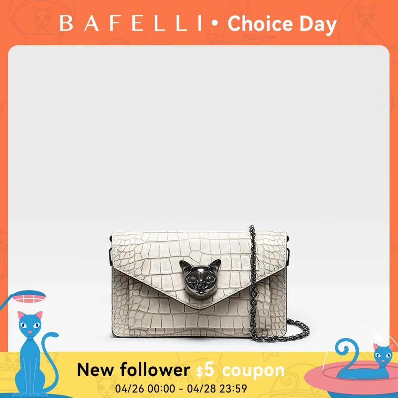 BAFELLI 2025 nouveau sac pour femmes mode tendance embrayage chat corps sacs à main marque de luxe c