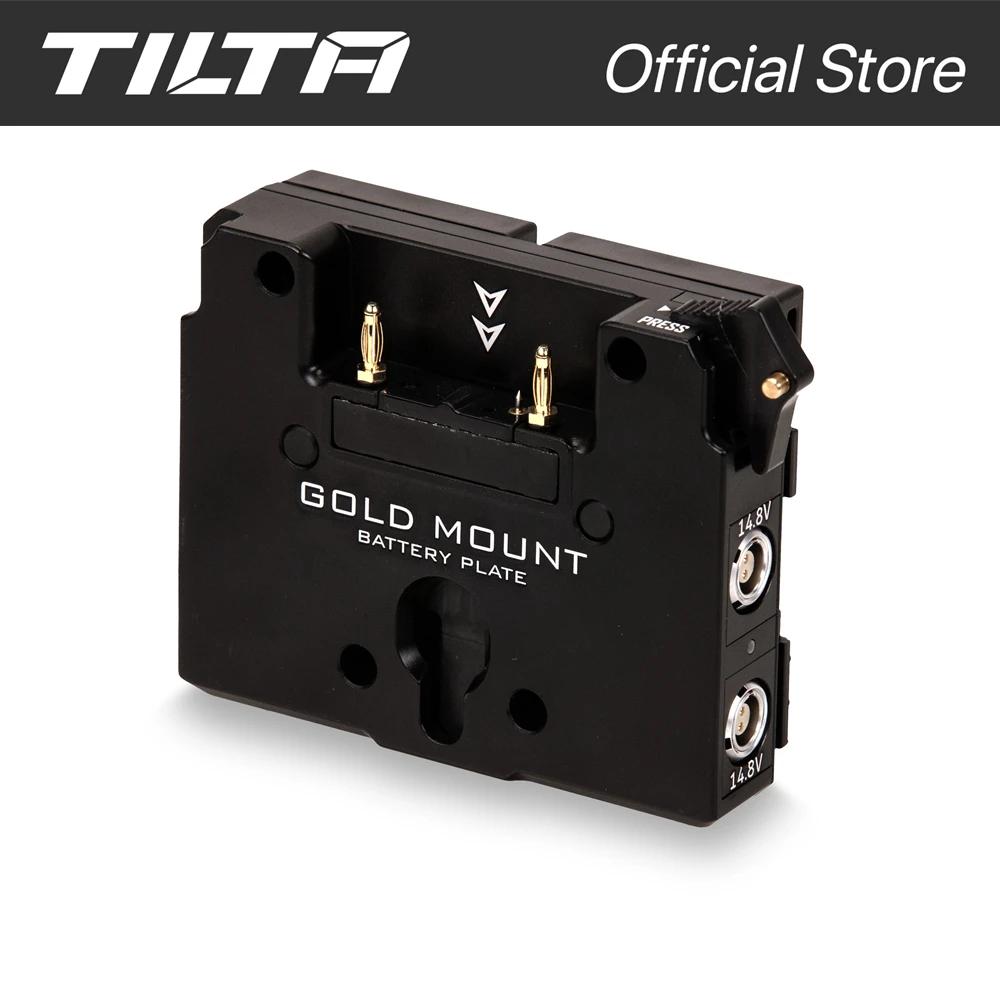 Plaque de batterie double TILTA TA-T08-BPV-B pour adaptateur Canon BP vers V-Mount pour RED Komodo,