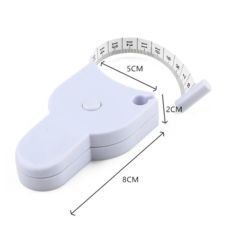 Règle à ruban à mesurer pour le corps auto-serrante, 150cm/60 pouces, couture sur mesure, règle de m