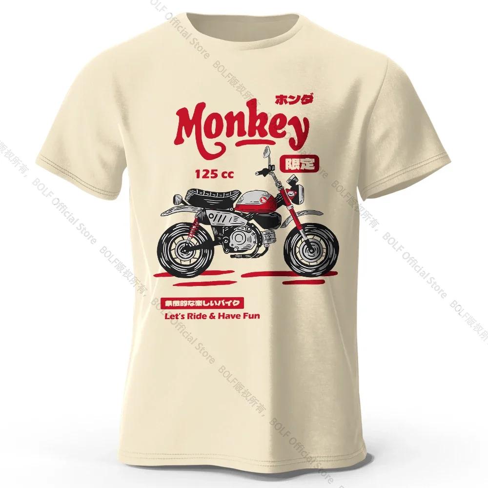 T-Shirt de croquis de moto Vintage 100% coton, T-Shirt graphique de vélo dessiné à la main pour homm