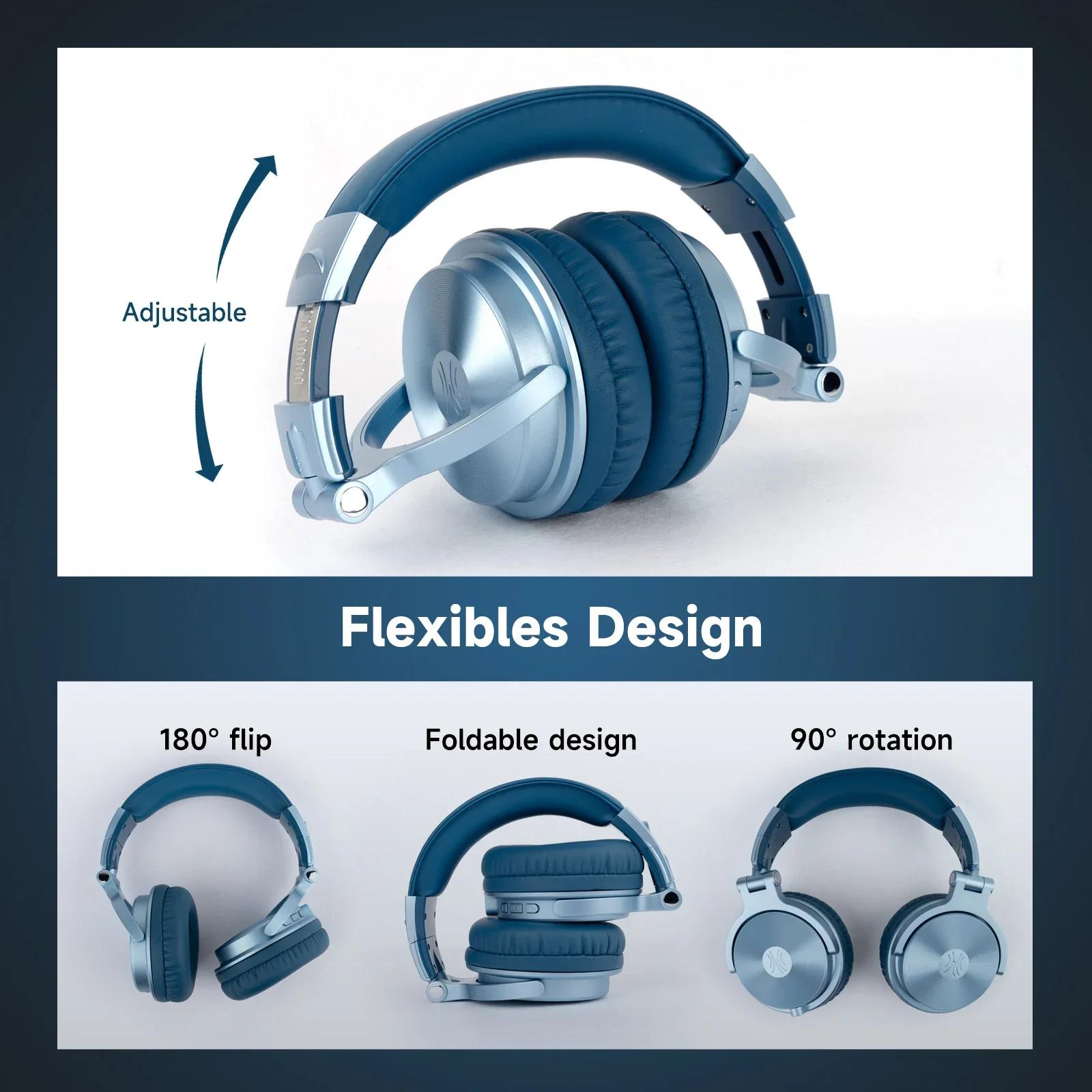 Oneodio Pro C casque sans fil Bluetooth 5.2 sur l'oreille avec Microphone Audio haute résolution cas