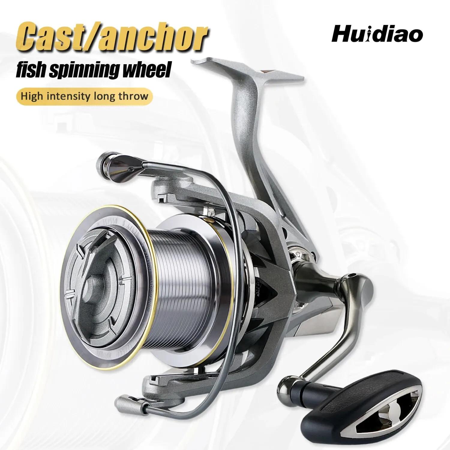 Huidiao roulement en acier inoxydable moulinet de pêche 8000 9000 10000 12000 14000 25KG puissant mo