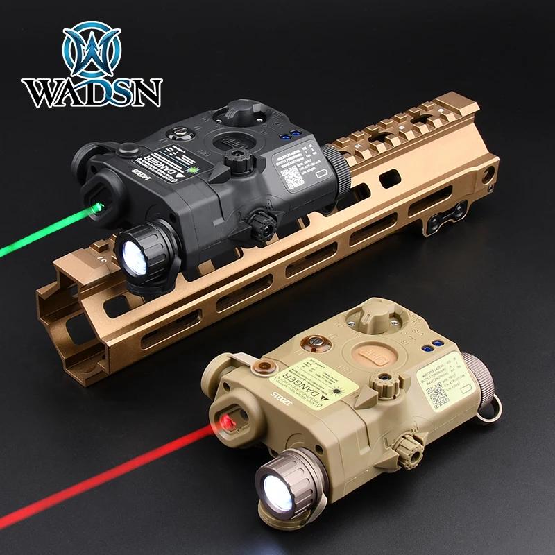 WADSN PEQ 15 PEQ-15 point rouge vert bleu pointeur Laser vue pour Rail Picatinny 20mm AR15 Airsoft a