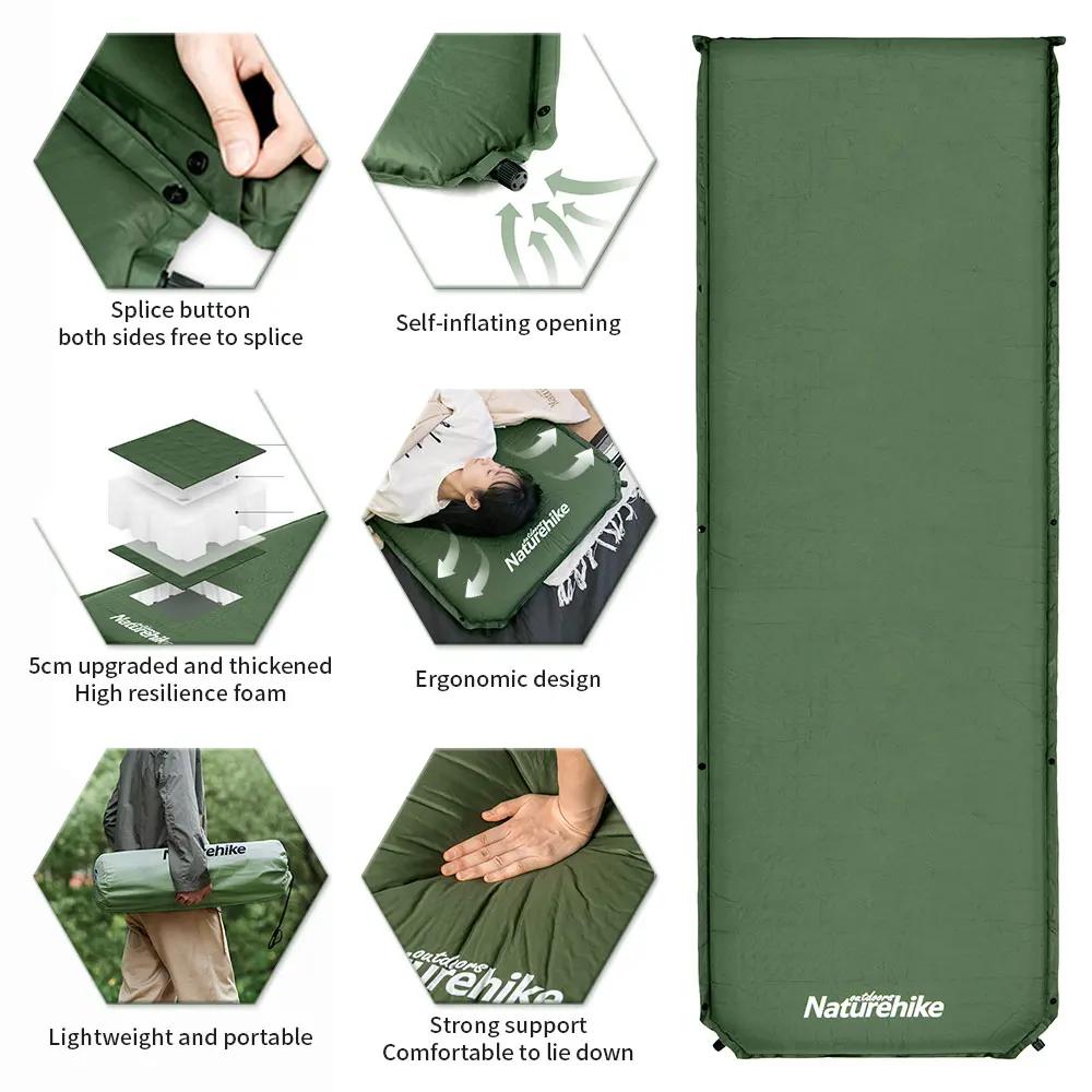 Naturehike matelas auto-gonflant D03 matelas gonflable 5CM matelas pneumatique tapis de couchage en