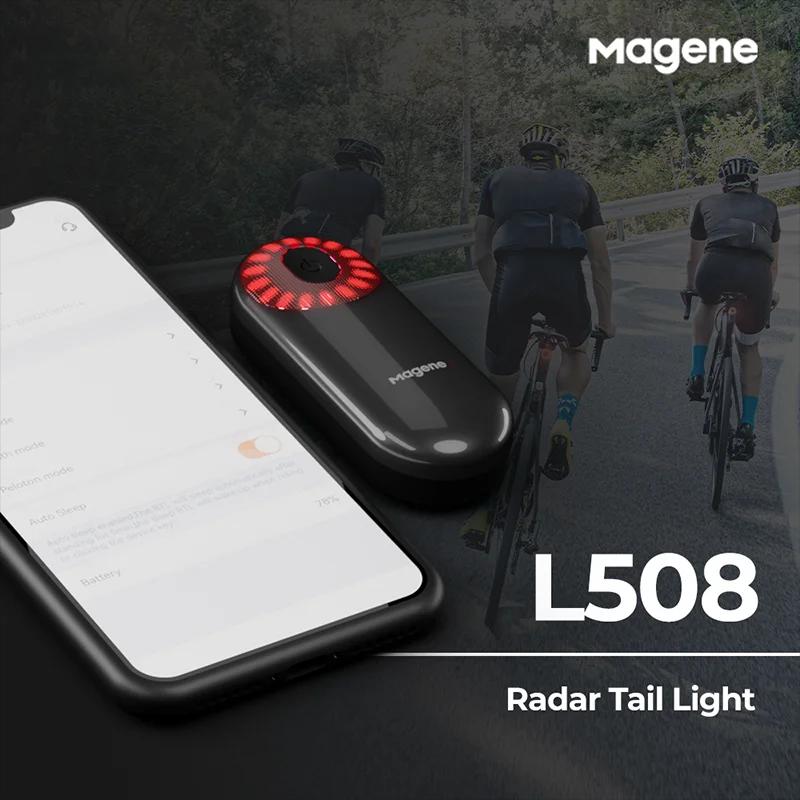 Magene Radar feu arrière de vélo L508 lampe de détection de frein arrière de vélo tige de selle char