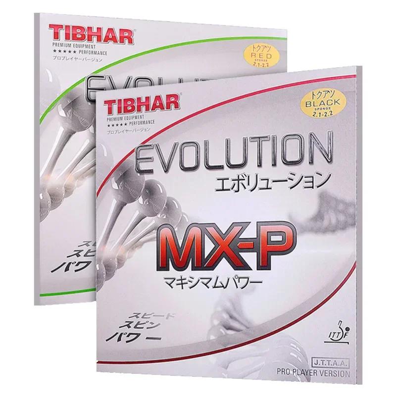Tibhar-Evolution EL-P caoutchouc de tennis de table, boutons professionnels non toxiques en caoutcho