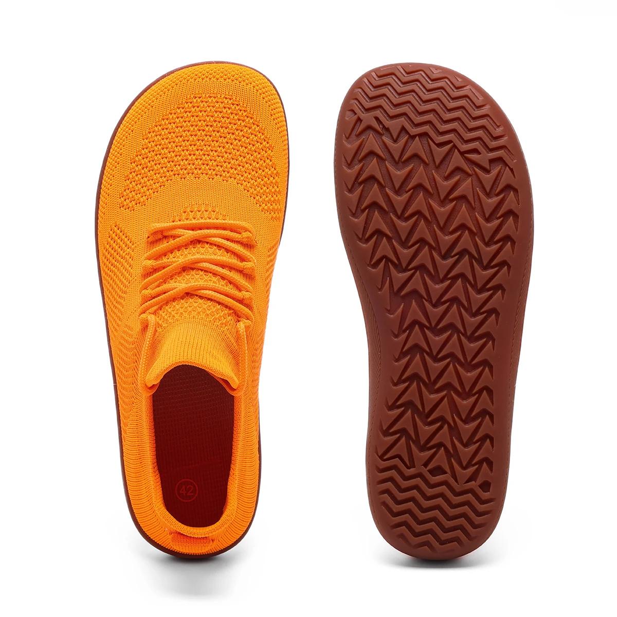 Chaussures pieds nus à bout large pour hommes et femmes - Baskets minimalistes avec semelle zéro drop