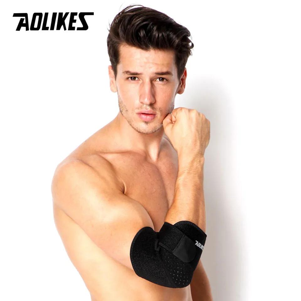 AOLIKES 1 pièces attelle de coude, enveloppe de soutien réversible pour les articulations, soulageme